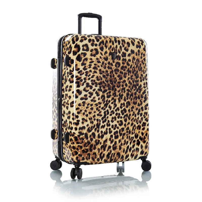 Monogrammed Leather Luggage Tags in Brown for a Personalized TouchBrown Leopard Fashion Spinner™ 30" Luggage