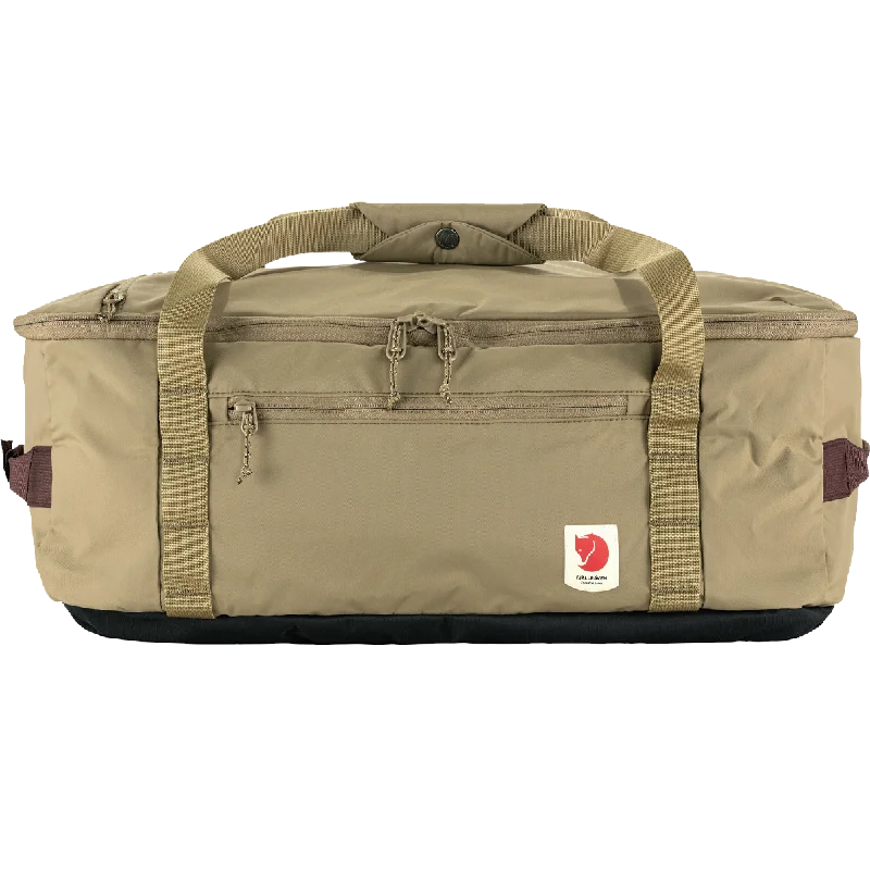 Detachable Travel Bag Shoulder Straps in Beige with Cushioned PadsHigh Coast Duffel 36