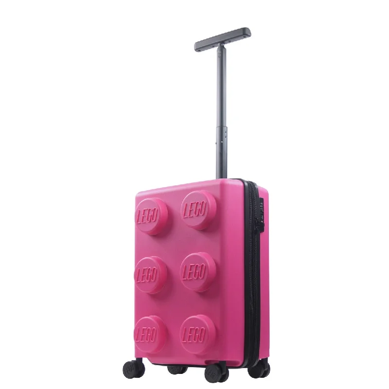 Women's Travel - Friendly Backpack Rain Covers in Transparent MaterialLEGO® Signature Brick Hot Pink Expandable 22" Carry-on Luggage