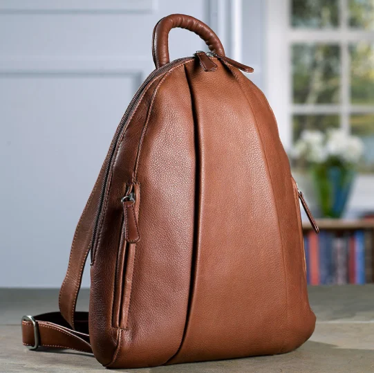 Travel - Size Toiletry Bottles with Leak - Proof Caps in ClearOsgoode Marley Leather Teardrop Multi Zip Backpack