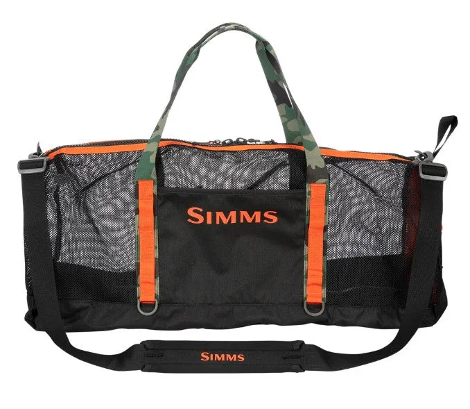 Travel - Size Toiletry Bottles with Leak - Proof Caps in ClearSimms Challenger Mesh Duffel - 60L