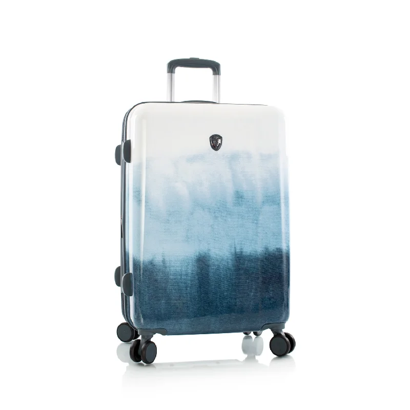 Leather - Trimmed Travel Laptop Sleeves in Burgundy for ProtectionTie-Dye Blue Fashion Spinner™ 26" Luggage