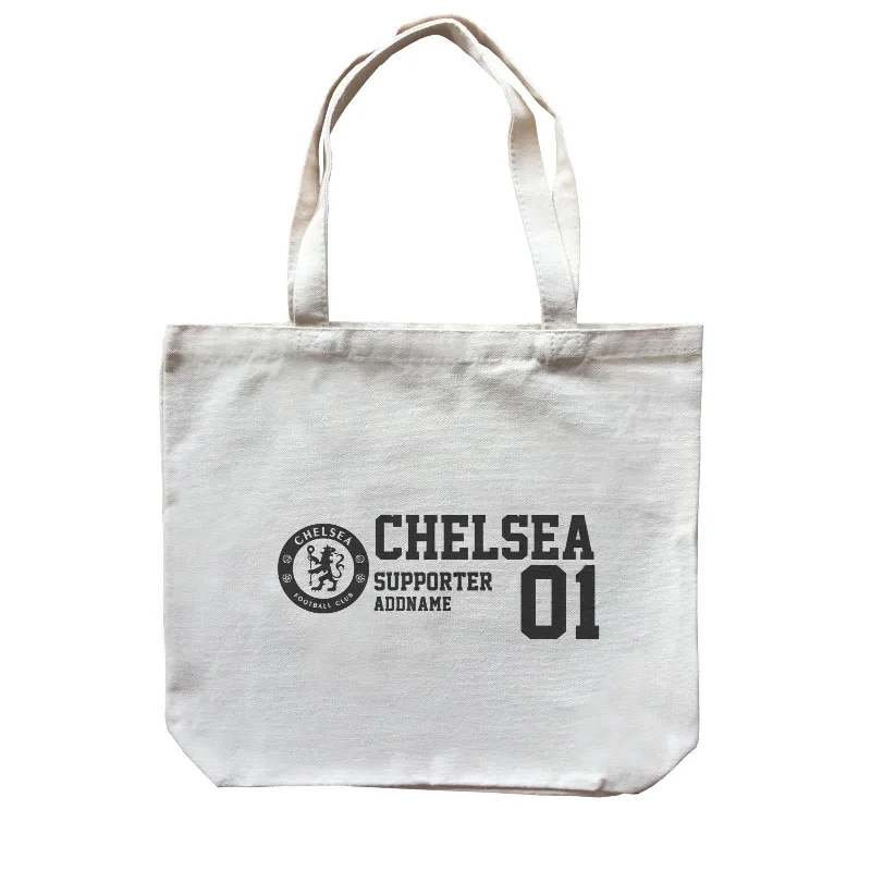 Black Canvas Laptop Messenger Bag for Professional UseChelsea Football Supporter Accessories Addname Canvas Bag