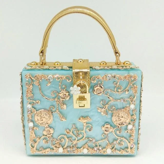 Blue Handbag