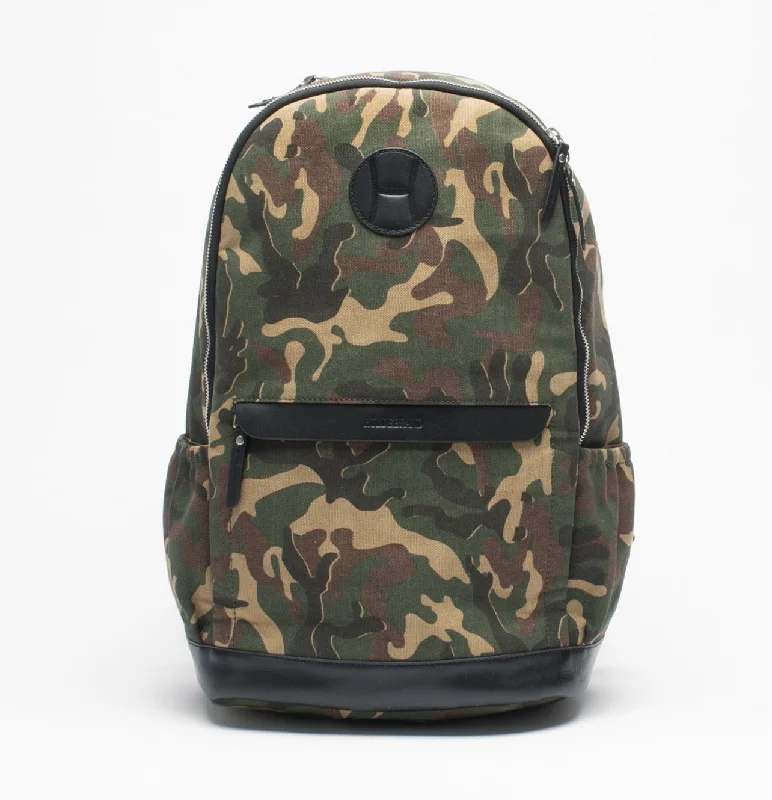 Waterproof Canvas Messenger Bag for Commuting in All WeatherBack Pack Camouflage