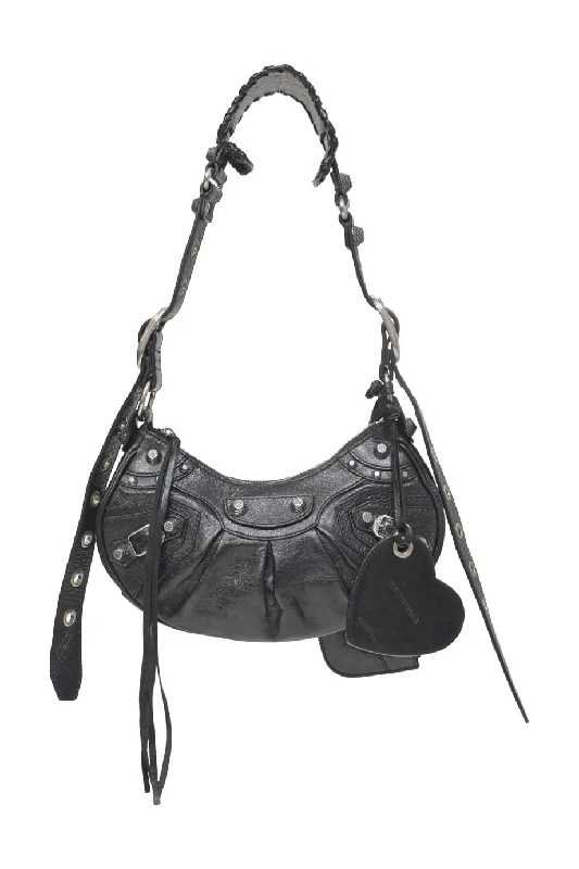 Pvc Shoulder Bag in Clear with Glitter for a Fun and Modern Look[WB6837] Balenciaga | Shoulder Bag