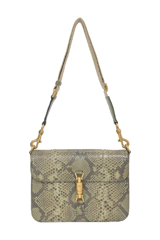 Pvc Shoulder Bag in Clear with Glitter for a Fun and Modern Look[WB6935] Gucci | Shoulder Bag