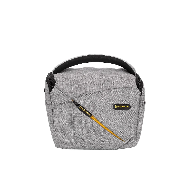 Pvc Shoulder Bag in Clear with Glitter for a Fun and Modern LookProMaster Impulse Small Shoulder Bag - Grey