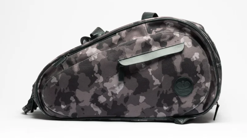 Black Canvas Laptop Messenger Bag for Professional UsePadel Bag Grey Camouflage