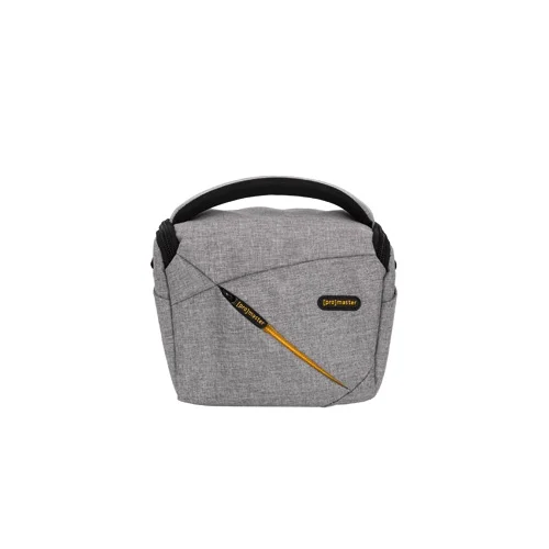 Leather Shoulder Bag with Magnetic Closure in Black for Quick AccessPromaster Impulse Small Shoulder Bag - Grey