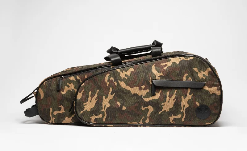 Heavy - Duty Canvas Tool Bag with Multiple Compartments for DIY EnthusiastsTennis Racket Bag Camouflage