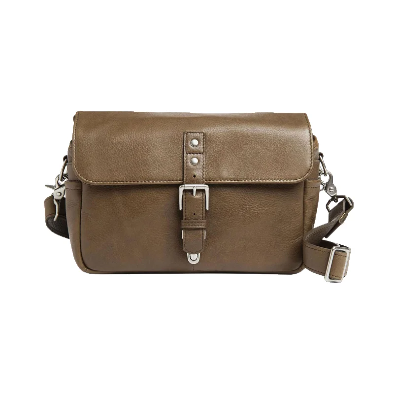 Crossbody Shoulder Bag in Black Leather with Gold Hardware for Night OutsONA Bowery Messenger Bag, Leather - Pebbled Olive