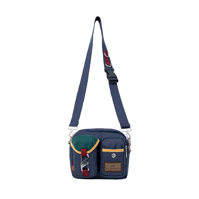 Geometric - Printed PVC Crossbody Bag in Multicolor for Trendy Street StyleBinocular Happy Camper Series Crossbody Bag